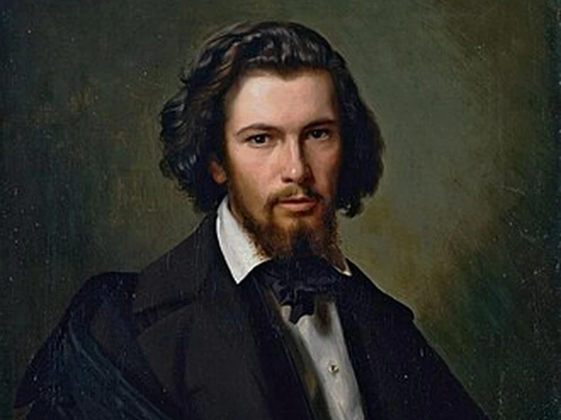 1822-Julius Roeting - Ritratto di Karl Andreas Berthelen (1822–1906)